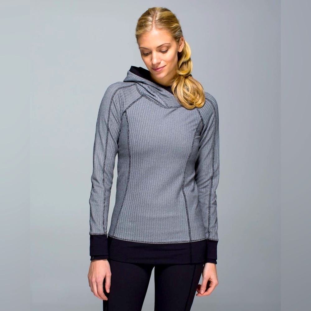 Lululemon Think Fast Hoodie Popover Jacket